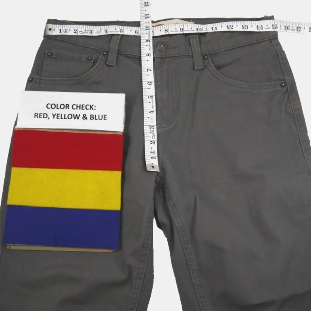 LEVIS gray 511 Slim jeans with adjustable waist band YOUTH size 18 REG 29/31